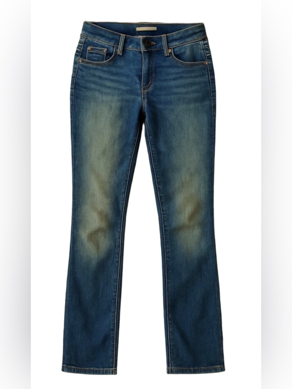 Gap Blue REAL Straight FIT women Jeans Size 6 L 28